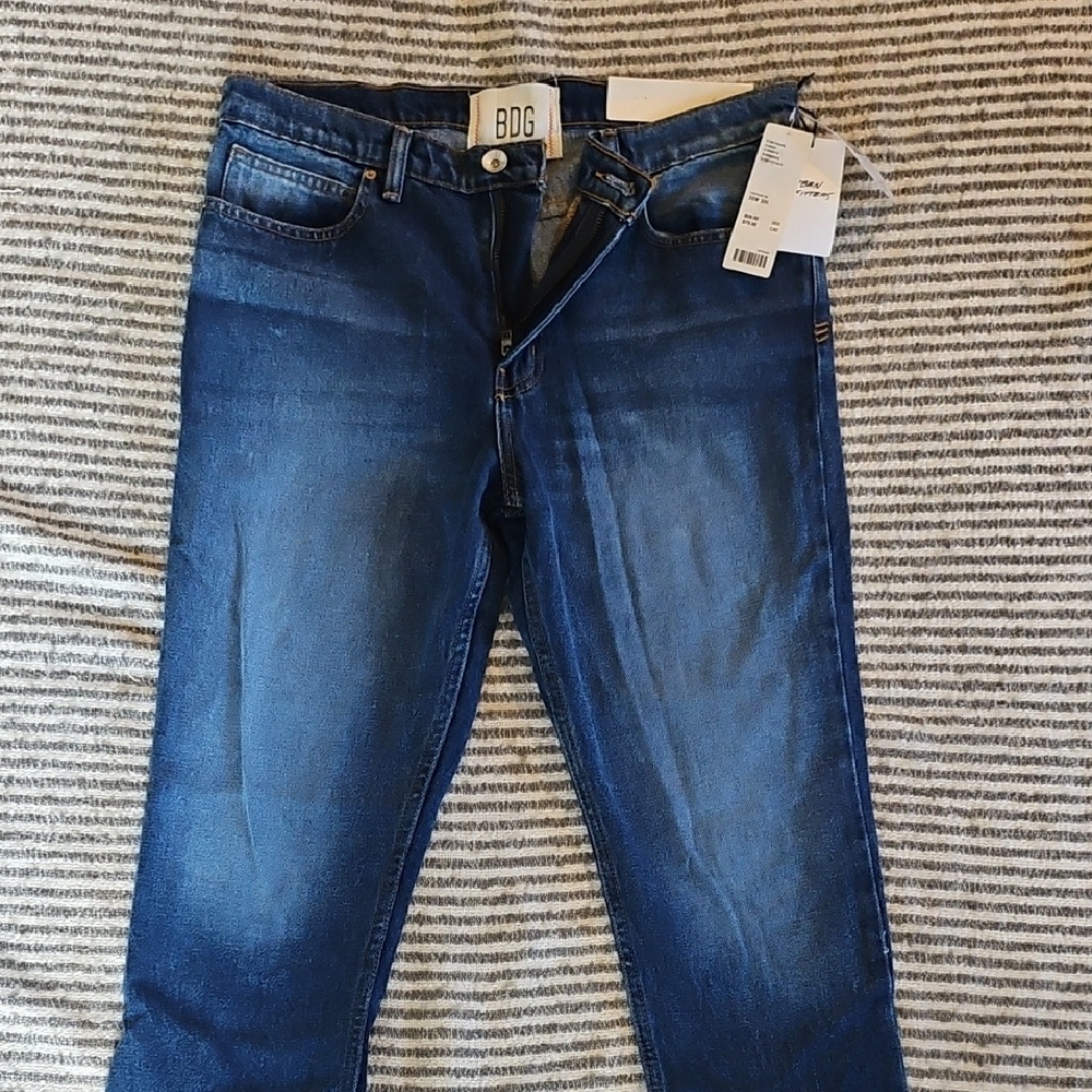 BDG Men's Dark Blue Slim Jeans